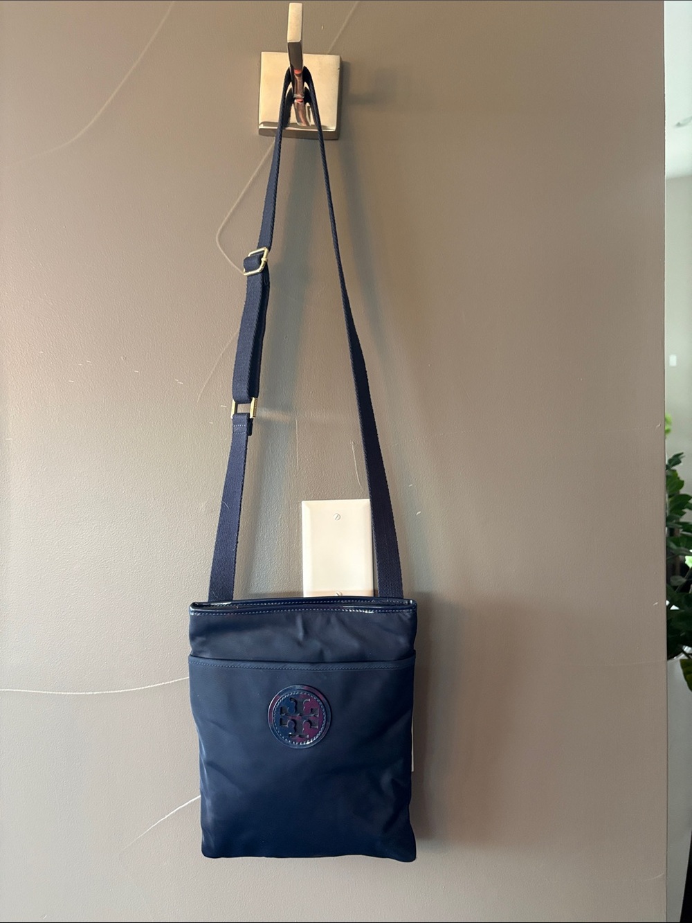 Tory Burch Navy Crossbody Sling Bag